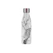3614300081385-Les Artistes Paris - Gourde Bouteille isotherme 500 ml - marbre - acier inoxydable-P_405133654_1-0