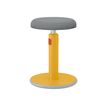 4002432129454-Leitz Ergo - Tabouret ergonomique assis/debout - hauteur réglable jusqu'à 79 cm - Jaune -P_405148760_1-0