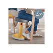 4002432129454-Leitz Ergo - Tabouret ergonomique assis/debout - hauteur réglable jusqu'à 79 cm - Jaune -P_405148760_8-6
