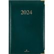 Agenda Kiev - 1 semaine sur 2 pages - 17 x 24,5 cm - vert - Oberthur