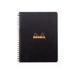 3037921199114-Rhodiactive Notebook - Cahier à spirale A5+ (16 x 21 cm) - 80 pages détachables et perfor