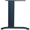 3253310303645-Bureau droit IDRA - L160 cm - Pied anthracite - plateau imitation noyer-P_405152450_3-2