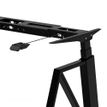 3760350283108-Bureau électrique THEODORE - L180x80cm - Pieds noir - plateau chêne stone-P_405156137_3-2