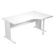 7331920001277-Bureau compact Trend - retour à droite avec pieds bois en L + pied de renfort - L160 - pl-P_405165667_1-0