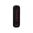 BigBen PARTY TUBE - Mini enceinte Bluetooth - lumineuse - noir