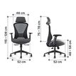 0404051891172-OfficePro Designer - Fauteuil de bureau - accoudoirs - noir, bleu-P_405189117_2-1
