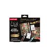 3701614900409-Coffret de Noël CHALK MARKERS – Thème traditionnel - 4 marqueurs craie pointe medium avec 2 illustrations à reproduire offertes – couleurs traditionnelles --P_405223539_1-0