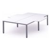 8427951992529-Rocada Executive - Table - rectangulaire - blanc - gris, RAL 9006 base-P_405224867_1-0