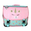 Cartable 35 cm Rainbow- 2 compartiments- vert turquoise-  Pol Fox