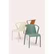 8414376928769-Fauteuil empilable FADO - Ezpeleta professionnel - Olive-P_405227954_4-3