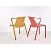 8414376784280-Fauteuil empilable FADO - Ezpeleta professionnel - Moutarde-P_405227958_2-1