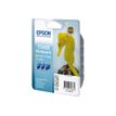 8715946356884-Epson T048B Hippocampe - Pack de 3 - cyan clair, magenta clair, jaune - cartouche d'encre or-Angle droit-2