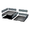 9002493422759-Exacompta Modulo Ecoblack - Elément de base cases normales noir/gris souris-Angle droit-0
