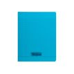 Calligraphe 8000 - Cahier polypro 17 x 22 cm - 140 pages - grands carreaux (Seyes) - bleu