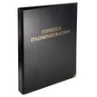 3157406749365-Exacompta - Reliure registre Conseils d'administration - 32 x 26 cm - 4 anneaux avec recharge 100 feuil--1