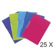 3130632477004-Exacompta - 25 Chemises Clip de présentation - A4 - couleurs assorties--0