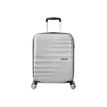 5414847842368-American Tourister Wavebreaker - valise à coque rigide 55 cm - argent brillant-Avant-0