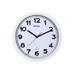 4002390065665-MaulStep - Horloge - mécanisme radio pilotée - 30 cm - blanc-Avant-0