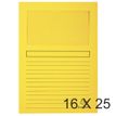 3130632502591-Exacompta Forever - 16 Paquets de 25 Chemises à fenêtre - 120 gr - jaune--0