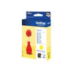 4977766723213-Brother LC121 - jaune - cartouche d'encre originale-Angle droit-1