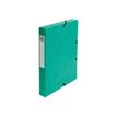 3130639596005-Exacompta - 4 Boîtes de classement - A4 - dos 40 mm - couleurs assorties-Angle gauche-3