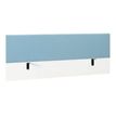 3483600719621-Écran de séparation pour bureau YES ! - L160 x H60 - tissu bleu azur-Angle gauche-0