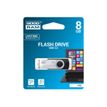 5908267920404-Goodram TWISTER - clé USB - 8 Go - Noir-Avant-1