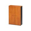 3483600741097-Armoire haute JAZZ+ - L120 x H183 x P48 - 2 portes - 4 étagères - Aulne-Angle droit-0