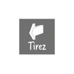 8711234004543-Pickup Home 3D - Plaque Acrylique Tirez - 9 x 9 cm - blanc-Avant-0