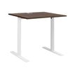 Bureau - YES ! - 80 cm - pieds fixes blancs - Chêne royal
