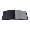 3130630169857-Exacompta Aramy - Album photos 37 x 29 cm - 40 pages - noir/or-Avant-2