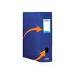 3045050030369-Oxford Memphis - Boîte de classement plastique - dos 100 mm - rouge-Angle droit-0