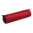 3329680083880-Clairefontaine - Trousse ronde - cuir - bicolore noir/rouge-Angle gauche-0