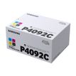 0400793513648-Samsung CLT-P4092C - Pack de 4 - noir, cyan, magenta, jaune - cartouche laser d'origine-Angle droit-1