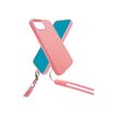 3701263519861-JAYM POP - coque de protection avec tour de cou pour iPhone 13 - rose-Multi-angle-0