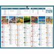 3592930026832-Bouchut Planète - Calendrier bancaire 7 mois par face - 21 x 26,5 cm--0