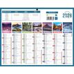 3592930026832-Bouchut Planète - Calendrier bancaire 7 mois par face - 21 x 26,5 cm--1