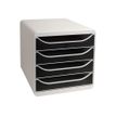 9002493023529-Exacompta BigBox - Module de classement 4 tiroirs - gris/noir-P_79144671_2-1