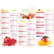 3664447125558-Oberthur Cuisine et Saveurs - Calendrier 6 mois par face - 21 x 27 cm-P_79148029_2-0