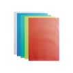 100 Pochettes coin neutres - A4 - pour 25 feuilles - 12/100 - couleurs assorties