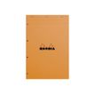 3037920201009-Rhodia Basics - Bloc notes - A4 - 160 pages - grands carreaux - 80g - orange-P_79350394_3-0
