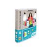 Oxford Polyvision - Classeur à anneaux personnalisable - Dos 40 mm - A4 Maxi - pour 250 feuilles - transparent