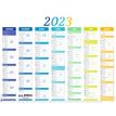 Oberthur Nuance - Calendrier 7 mois par face - 41 x 57 cm