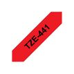 4977766686327-Brother TZe441 - Ruban d'étiquettes auto-adhésives - 1 rouleau (18 mm x 8 m) - fond rouge-P_79360927_7-6