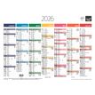 Quo Vadis Arc en Ciel - Calendrier 7 mois par face - 40,5 x 55 cm