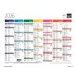 3371010323296-Quo Vadis Arc en Ciel - Calendrier 7 mois par face - 21 x 27 cm--0