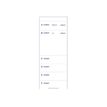 ELVE - Bloc brasserie - 50 feuilles - 100 x 259 mm - en double