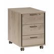 3483600448439-Caisson mobile MAMBO - Profondeur 60 cm - 3 tiroirs - Chêne/chocolat-P_79381467_1-0
