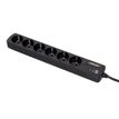 3700085612965-INFOSEC S6 Black Line II - Multiprise parafoudre 6 prises - parasurtenseur 2500 W-P_79388469_2-0
