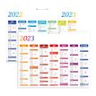 3108720570036-Calendrier Arc En Ciel 7 mois par face - 57 x 41 cm - Oberthur-P_79395024_1-0